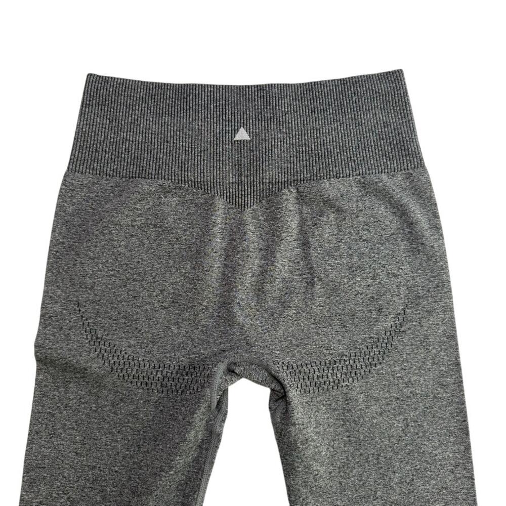Vitality Formation Seamless Leggings Heather Gray Ribbed High Rise Sculpt Sz S - Picture 7 of 11